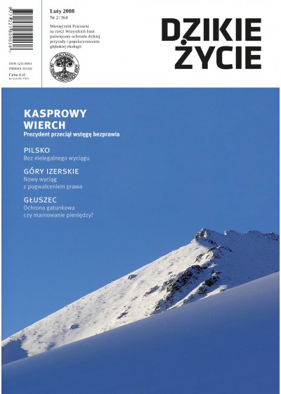 Dzikie Życie 2008, nr 2 (164), luty