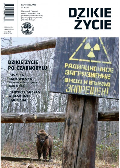 Dzikie Życie 2008, nr 4 (166), kwiecień