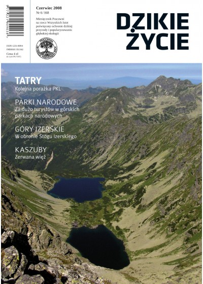 Dzikie Życie 2008, nr 6 (168), czerwiec