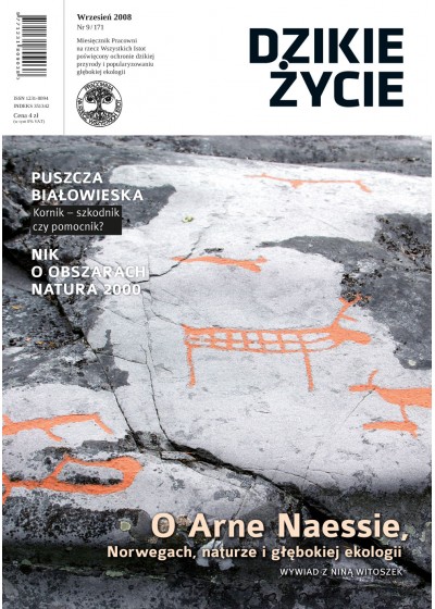 Dzikie Życie 2008, nr 9 (171), wrzesień