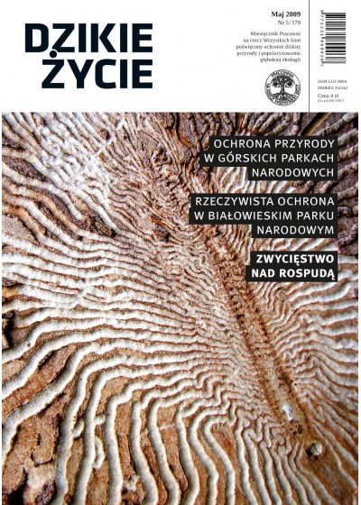 Dzikie Życie 2009, nr 5 (179), maj