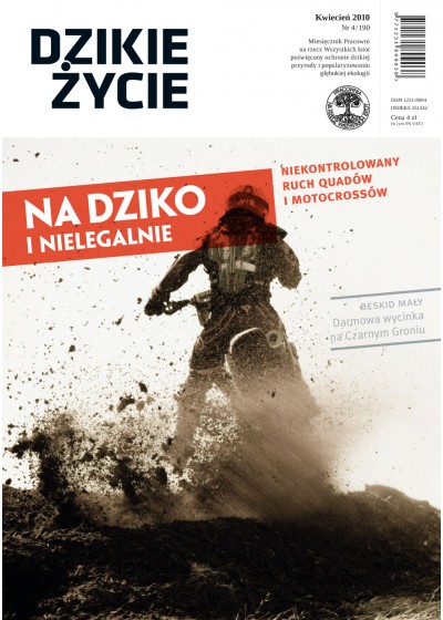 Dzikie Życie 2010, nr 4 (190), kwiecień