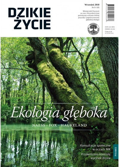Dzikie Życie 2010, nr 9 (195), wrzesień