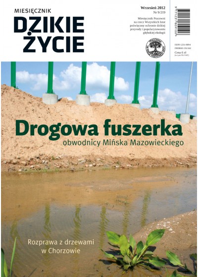 Dzikie Życie 2012, nr 9 (219), wrzesień