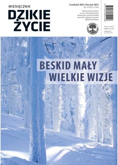 Dzikie Życie 2012-2013, nr 12-1 (222-223), grudzień-styczeń