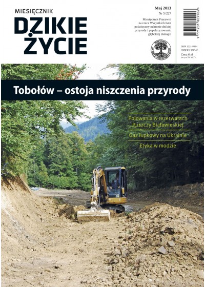 Dzikie Życie 2013, nr 5 (227), maj