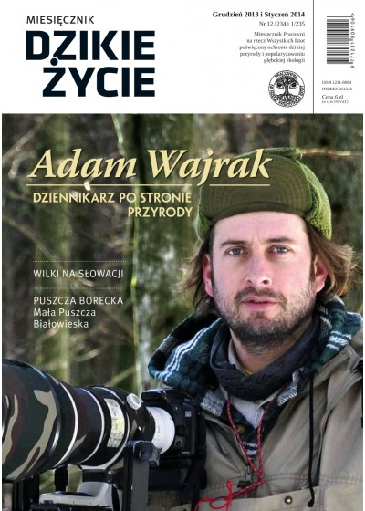Dzikie Życie 2013-2014, nr 12-1 (234-235), grudzień-styczeń