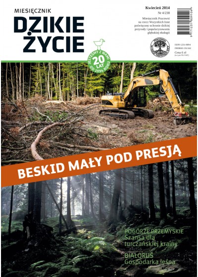 Dzikie Życie 2014, nr 4 (238), kwiecień