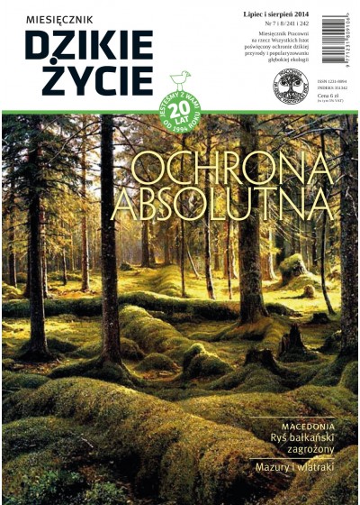 Dzikie Życie 2014, nr 7-8 (241-242), lipiec-sierpień :: epub