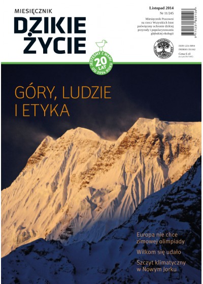 Dzikie Życie 2014, nr 11 (245), listopad