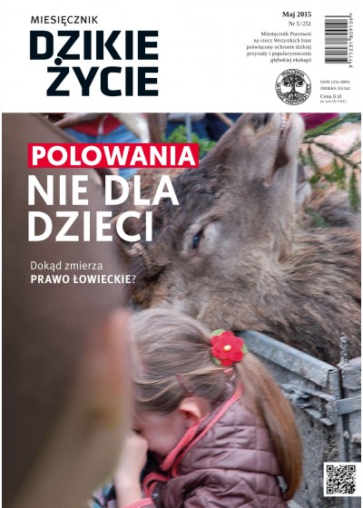 Dzikie Życie 2015, nr 5 (251), maj