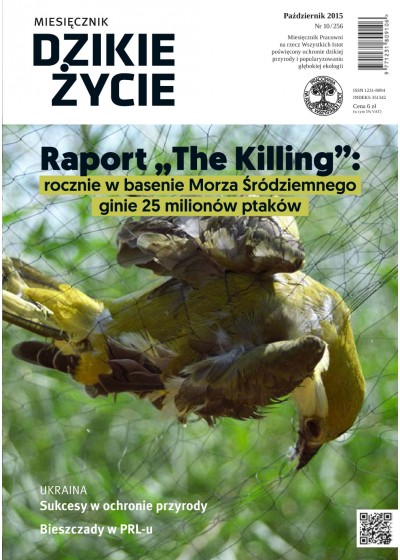 Dzikie Życie 2015, nr 10 (256), październik