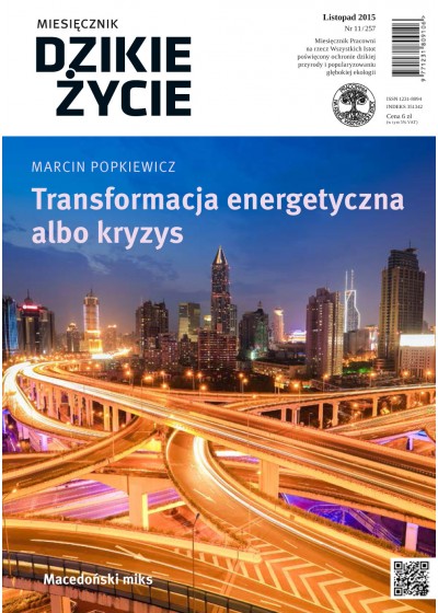Dzikie Życie 2015, nr 11 (257), listopad