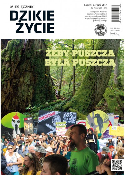 Dzikie Życie 2017, nr 7-8 (277-278) lipiec-sierpień