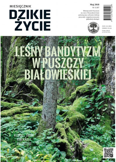 Dzikie Życie 2018, nr 5 (287) maj