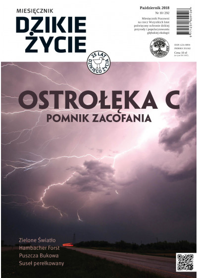 Dzikie Życie 2018, nr 10 (292) październik