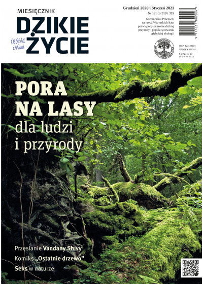 Dzikie Życie 2020-2021, nr 12-1 (318-319) grudzień-styczeń :: epub