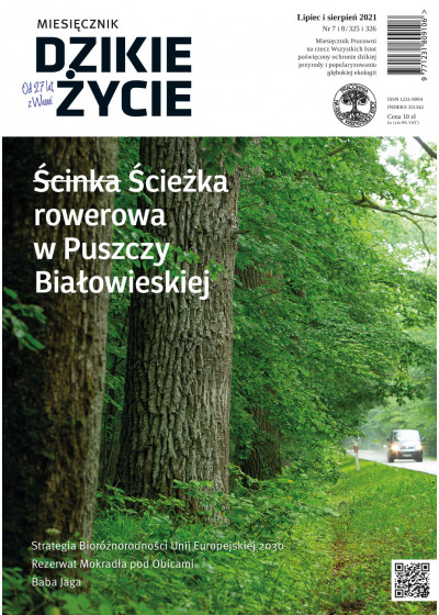 Dzikie Życie 2021, nr 7-8 (325-326) lipiec-sierpień
