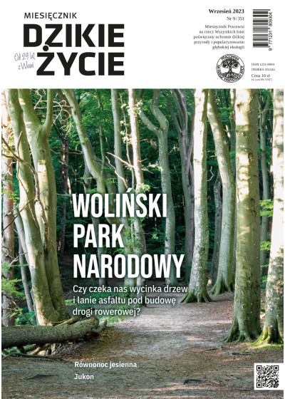 Dzikie Życie 2023, nr 9 (351) wrzesień