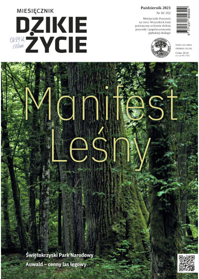 Dzikie Życie 2023, nr 10 (352) październik :: mobi