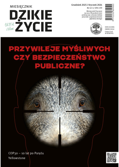 Dzikie Życie 2025-2026, nr 12-1 (378-379) grudzień-styczeń :: epub