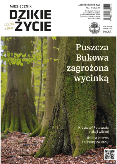 Dzikie Życie 2026, nr 7-8 (385-386) lipiec-sierpień :: mobi